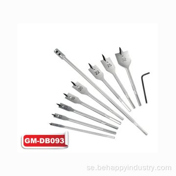 10st träbearbetning spade borr bit set